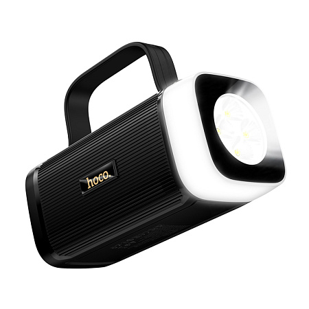 Универсальный Доп. Аккумулятор 40000mAh, J174, HOCO, выход: 1 USB (22.5), 1 PD (20W), с двумя лампами, черный