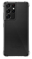 Чехол силиконовый для Samsung Galaxy S21 Ultra/S30 Ultra, усиленные края, с защитой камеры, X-CASE, прозрачный