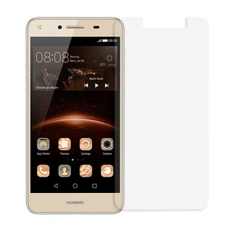 Защитное стекло на Huawei Y5II/Honor 5, прозрачное, X-CASE