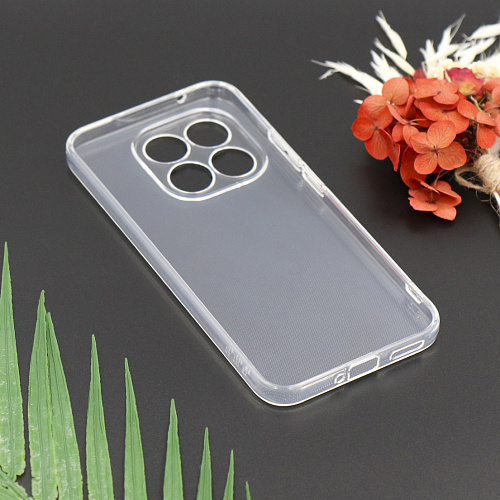 Чехол силиконовый для Xiaomi 15T (5G), с защитой камеры, X-CASE, прозрачный