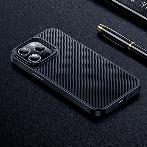 Чехол для iPhone 15 Pro, TPU, Магнитный (MagSafe), AS7, HOCO, черный