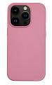 Чехол-накладка для iPhone 14 Pro, Silicon Case, без лого, бледно-розовый