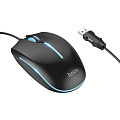 Проводная мышь игровая с подсветкой, GM37, HOCO, DPI 2400, черный