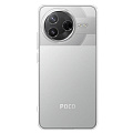Чехол силиконовый для Xiaomi Poco F7 Pro (5G)/Redmi K80 (5G), с защитой камеры, X-CASE, прозрачный