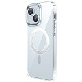 Чехол для iPhone 15, PC, Магнитный (MagSafe), AS3, HOCO, прозрачный