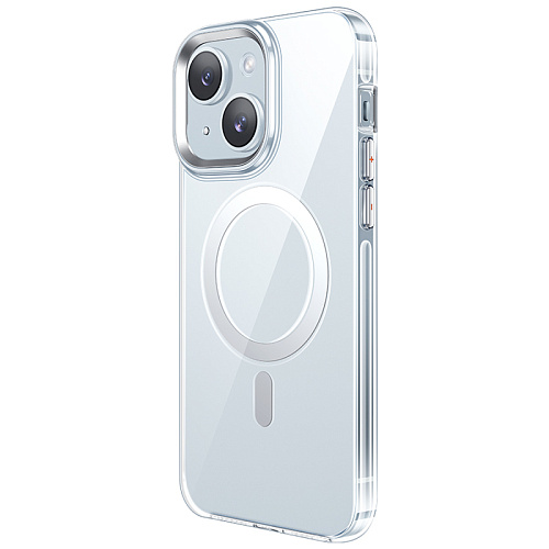 Чехол для iPhone 15, PC, Магнитный (MagSafe), AS3, HOCO, прозрачный