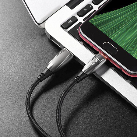 USB Кабель Micro, HOCO, U71, черный