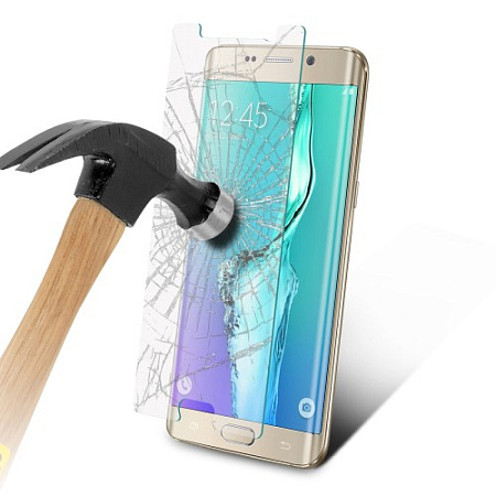 Защитное стекло на Samsung G928F, Galaxy S6 Edge Plus, прозрачное, X-CASE
