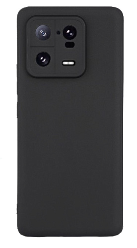 Чехол силиконовый для Xiaomi 13 Pro, с защитой камеры, X-CASE, черный