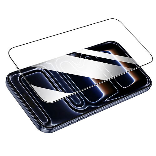 Защитное стекло для iPhone 17 Pro Max, G777, HOCO, anti-static, черное