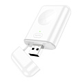 Универсальный Доп. Аккумулятор 1000mAh, J120, HOCO, зарядное устройство для iWatch, белый