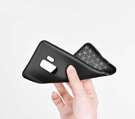 Чехол силиконовый для Samsung G960, Galaxy S9, HOCO, Fascination series, черный