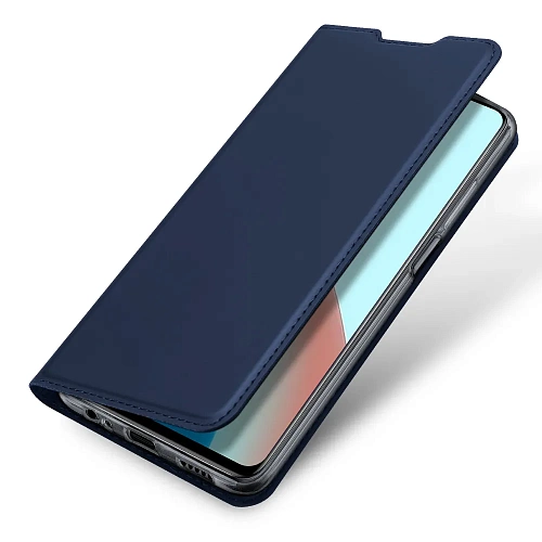 Чехол-книжка для Xiaomi Redmi Note 8, DU DU, боковой, синий
