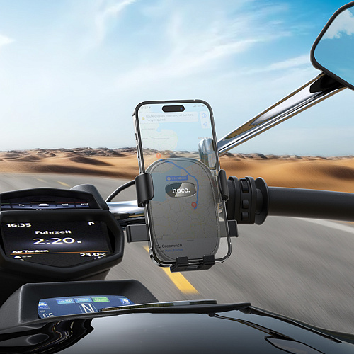 Держатель для велосипеда/мотоцикла, H85, HOCO, вес: 115 г, цвет черный