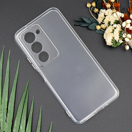 Чехол силиконовый для Xiaomi Redmi 15 (5G), c защитой камеры, X-CASE, прозрачный
