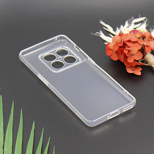 Чехол силиконовый для OnePlus 10 Pro (5G), с защитой камеры, X-CASE, прозрачный