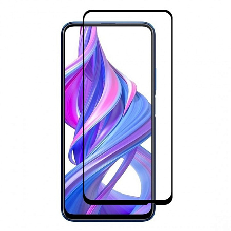 Защитное стекло на Honor 9X/9X Premium/9X Pro/Huawei Y9S (2019/P Smart Pro (2019)/P Smart Z/ Y9 Prime (2019), 9D, черный