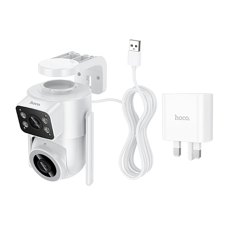 Wi-fi камера D9 HD уличная, Носо, разрешение Full HD 1920*1080, белый