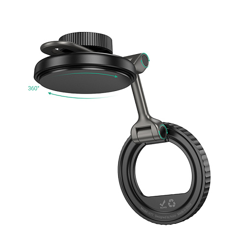 Держатель автомобильный на торпеду магнитный, H77, HOCO, серый Держатель автомобильный на торпеду магнитный, H77, HOCO, серый