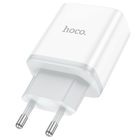 Сетевое зарядное устройство, 1 PD 20W (C104A), HOCO, белый