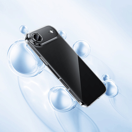 Чехол силиконовый для iPhone 17 Air, Light series TPU, HOCO, прозрачный