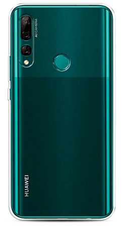 Чехол силиконовый для Huawei P Smart Z(2019)/Y9 Prime (2019)/Honor 9X/Honor 9X Pro/Y9S, с отпечатком прозрачный