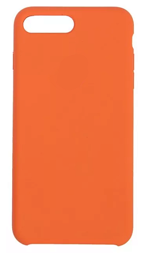 Чехол-накладка для iPhone 7 Plus/8 Plus, Silicon Case, оранжевый