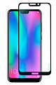 Защитное стекло на Honor 8С, 5D, черный, X-CASE