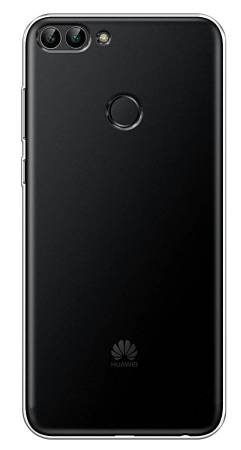 Чехол силиконовый для Huawei Y9 (2018)/Enjoy 8 Plus, прозрачный