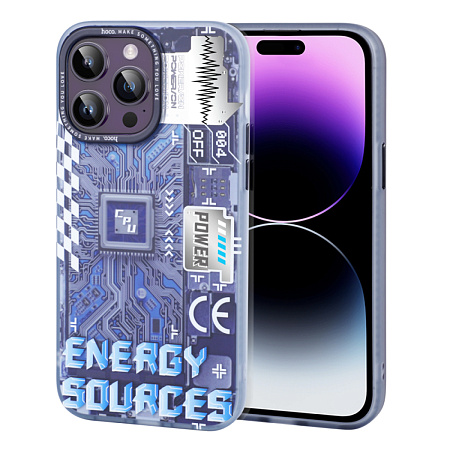 Чехол силиконовый для iPhone 14 Pro Max, Cool Me Series Protective case, mechanism A, HOCO