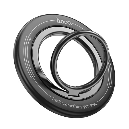 Кольцо двойное на палец магнитное (Magsafe), GH3, Hoco, черный