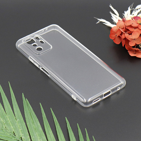 Чехол силиконовый для Xiaomi Poco X3 GT/ Note 10 Pro (5G), с защитой камеры, X-CASE, прозрачный