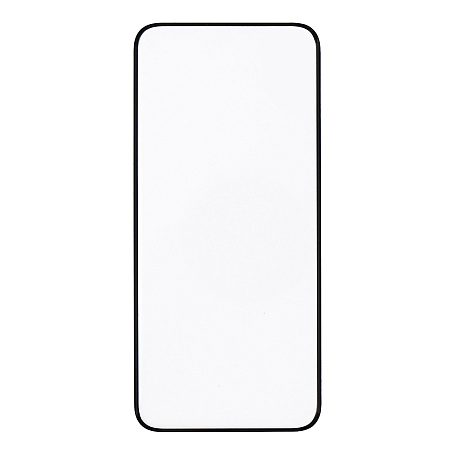 Защитное стекло на TECNO Spark 40 Pro+, полный клей, прозрачное с черной рамкой, X-CASE