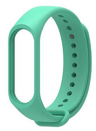 Ремешок на руку для Mi band 3/4, силиконовый, бирюзовый