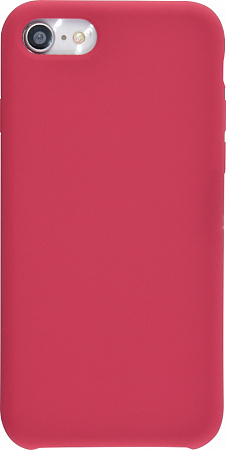 Чехол-накладка для iPhone 7/8/SE (2020), Silicon Case, темня вишня