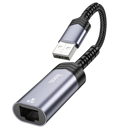   USB-A ()  RJ45 () 100 Mbps, HOCO, UA26