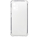 Чехол силиконовый для Xiaomi Redmi Note 12 (4G), усиленные края, с защитой камеры, X-CASE, прозрачный
