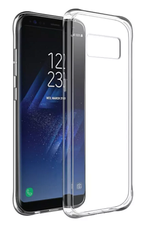 Чехол силиконовый для Samsung G955, Galaxy S8 Plus, X-CASE, прозрачный