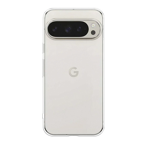 Чехол силиконовый для Google Pixel 10 (5G)/ 10 Pro (5G), с защитой камеры, X-CASE, прозрачный