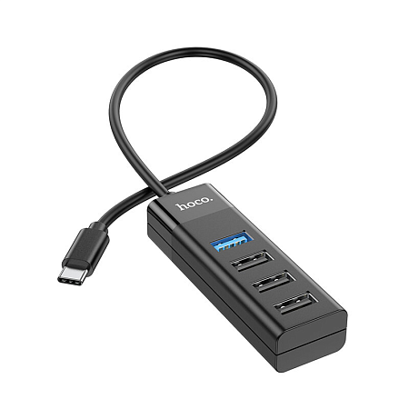 USB  (HB25) c 1 Type-C  1 USB 3.0 + 3 USB 2.0, HOCO, 