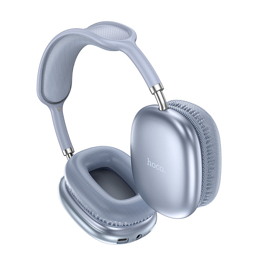 Беспроводные наушники W35 Air, HOCO, голубые