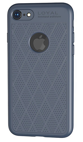 Чехол силиконовый для iPhone 7 Plus/8 Plus, HOCO, Ultra-slim, Admire series, синий