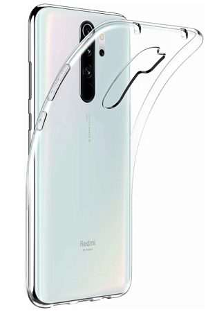 Чехол силиконовый для Xiaomi Redmi Note 8 Pro, X-CASE, прозрачный