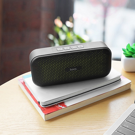 Колонка BS23 Elegant speaker, HOCO, черная