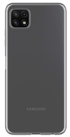 Чехол силиконовый для Samsung Galaxy A22S/A22 (5G), X-CASE, прозрачный