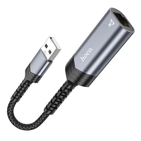   USB-A ()  RJ45 () 100 Mbps, HOCO, UA26