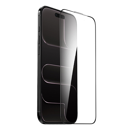 Защитное стекло на iPhone 17 Air, AF 360, прозрачное с черной рамкой, X-CASE