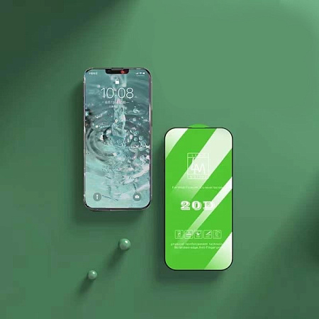 Защитное стекло на iPhone 15 Pro Max, 20D, черное, X-CASE
