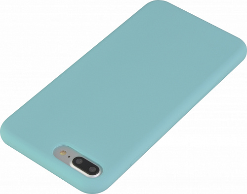 Чехол-накладка для iPhone 7 Plus/8 Plus, Silicon Case, бирюзовый