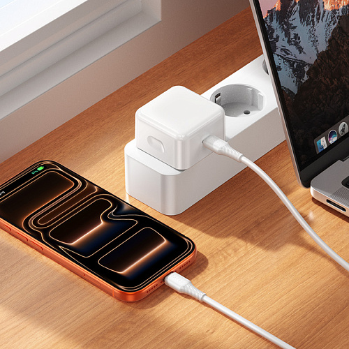 Сетевое зарядное устройство, 1 PD 40W (C161A), HOCO, цвет белый